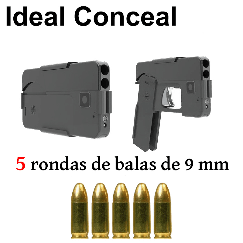 IDEAL CONCEAL IC380 (5 rondas de rondas de 9 mm)