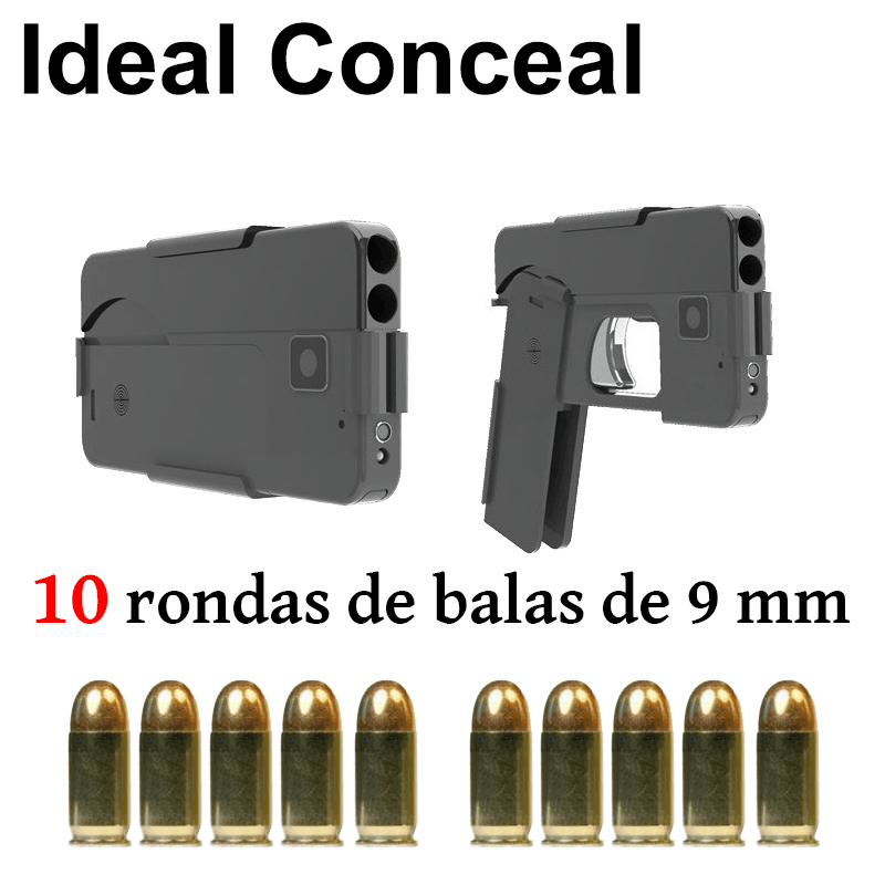 IDEAL CONCEAL IC380 (10 rondas de rondas de 9 mm)