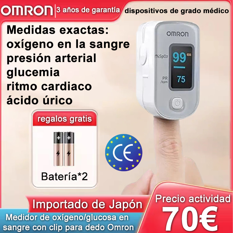 La versión normal admite la medición de oxígeno en sangre.